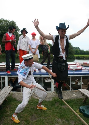 Gifford's Circus at Riverside Lechlade