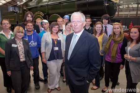 Nick Hewer in Swindon