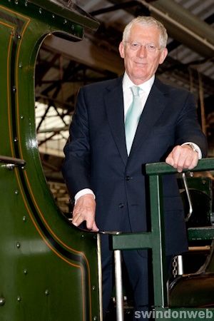 Nick Hewer in Swindon