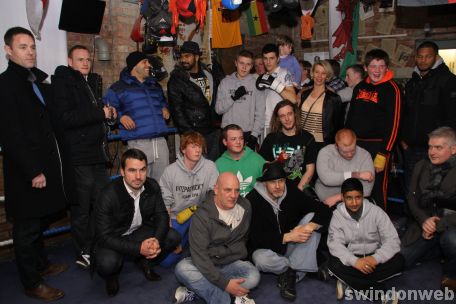 David Haye in Swindon