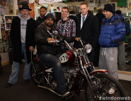 David Haye in Swindon